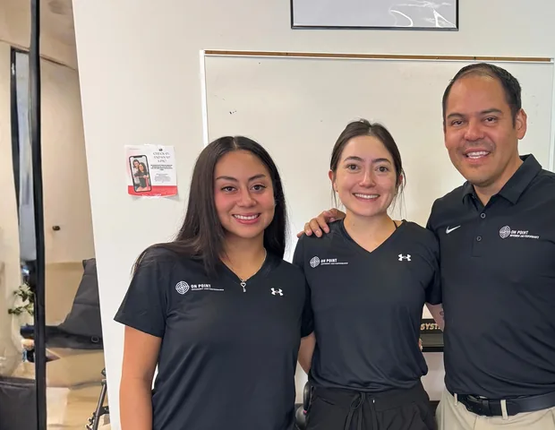 The On Point Movement & Performance team in the Richardson clinic
